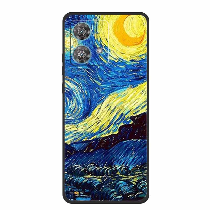 Чехол для Motorola Edge 40 Neo Животные ТПУ Мягкий Силиконовый Чехол для Телефона для Moto Edge 40 Neo 5G Edge40 Neo Ударопрочный Волк Fundas