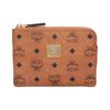 MCM Aren Brown Leisure card holder MYAFATA01CO001