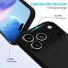 Жидкий силиконовый чехол для телефона для iPhone 17 Pro Max Air 15 14 Plus 13 12 11 16 Pro, шелковистый на ощупь, ударопрочный защитный, мягкая задняя крышка