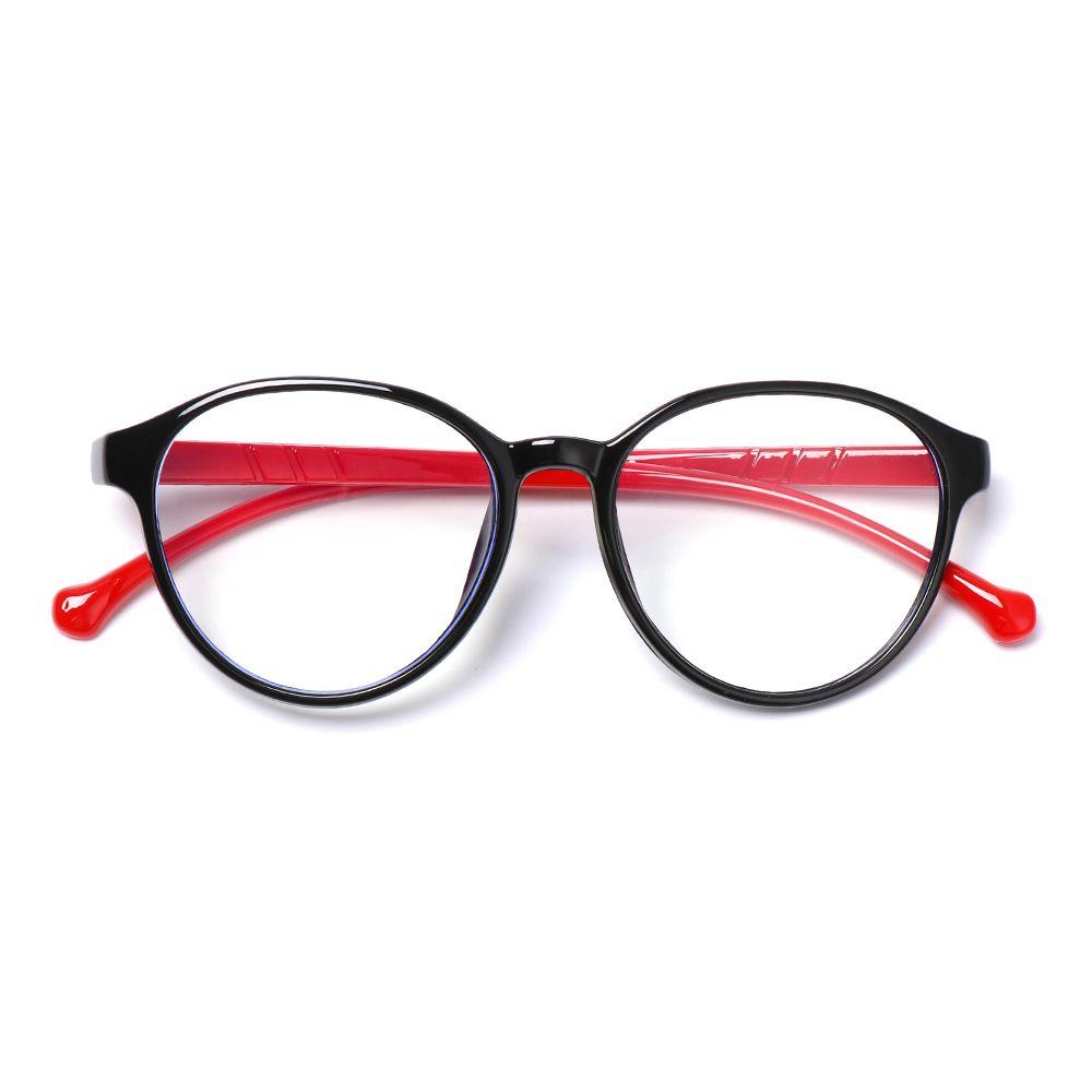 Защита очков Онлайн-занятия Сверхлегкая оправа Защита от синего света Круглые очки Детские очки