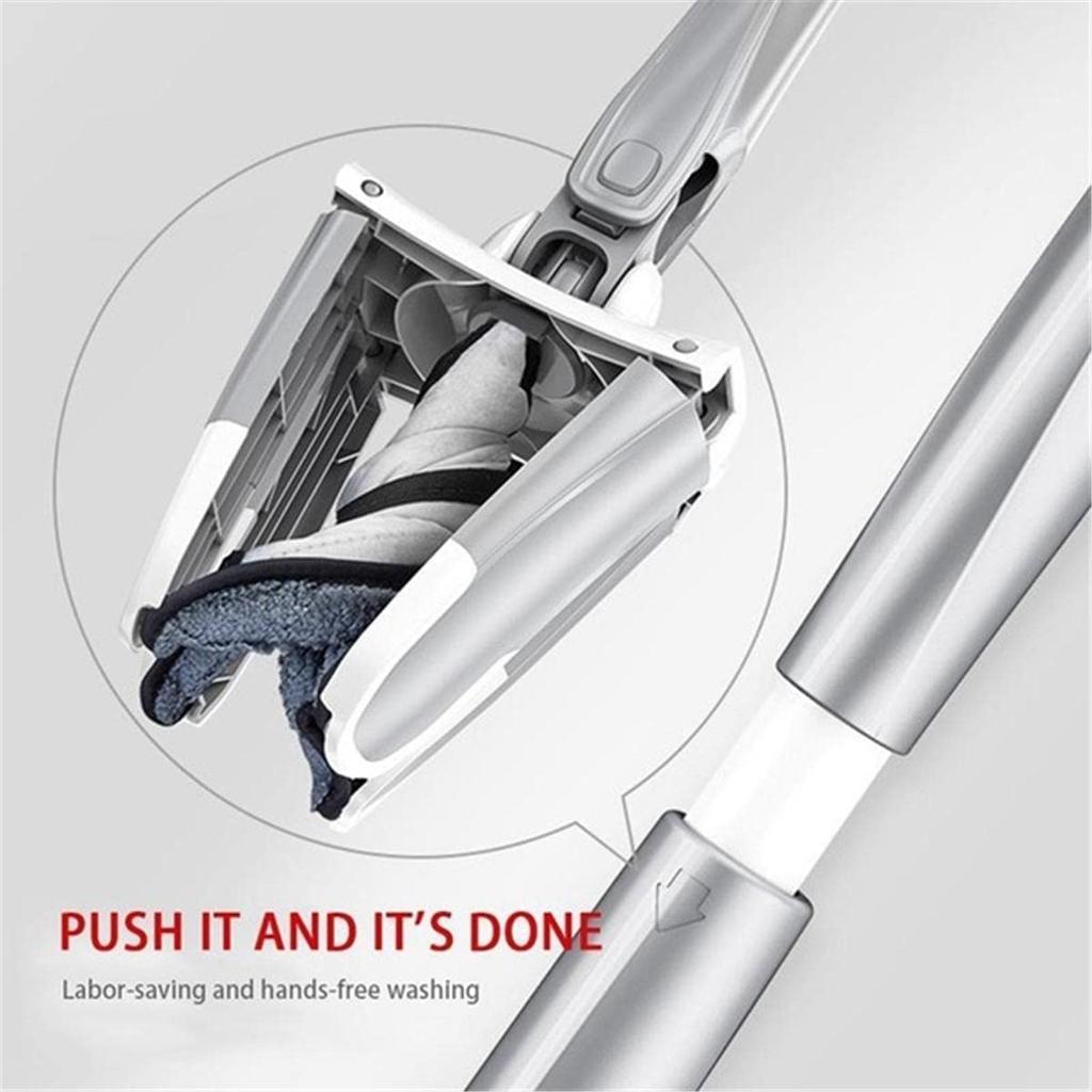Швабра для пола X-типа со сменными подушечками для швабры, самоотжимающаяся плоская швабра, мытье без рук, бытовая швабра для пола, инструмент для уборки дома