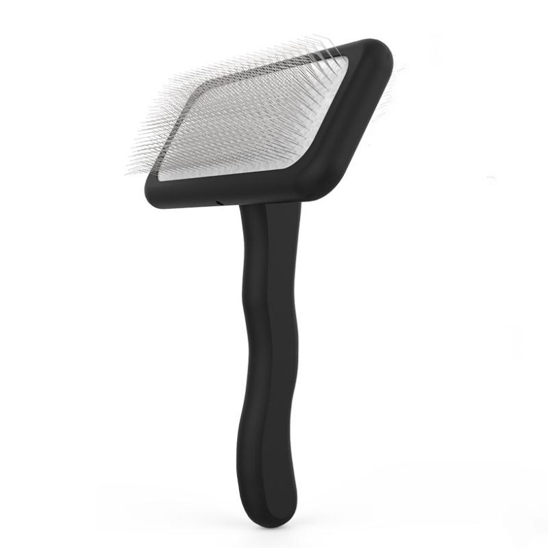 Щетка-пуходерка для домашних животных с длинными проволочными штифтами, большая расческа для ухода за домашними животными, вычесывающая шерсть, удаляющая длинную густую распущенную шерсть, подшерсток