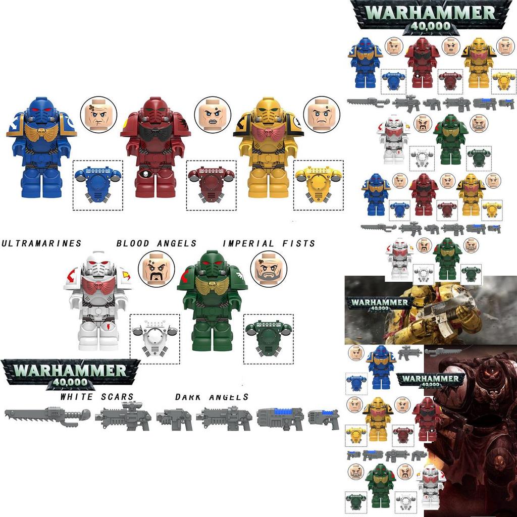 My601-605 Набор детских игрушек-конструкторов Ultimate Warrior Empire Fist