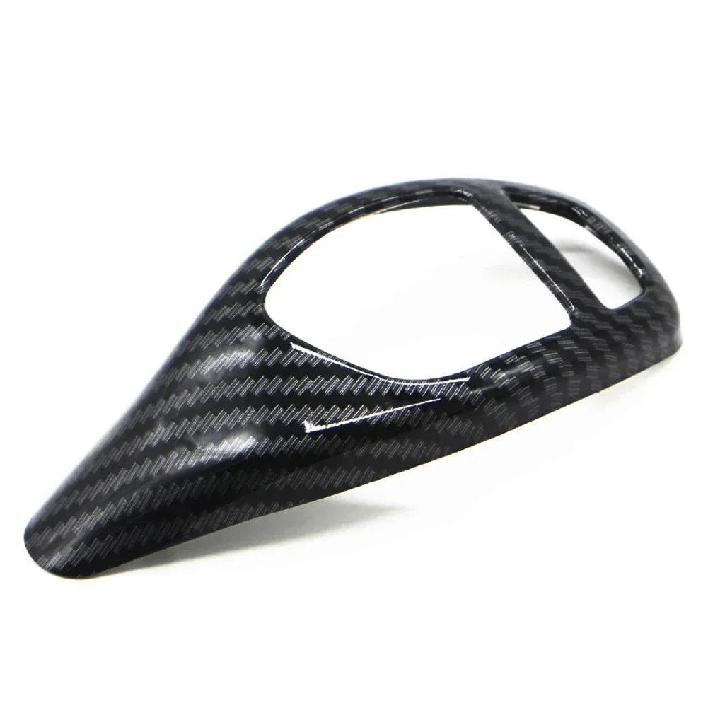 Carbon Fiber Car Gear Shift Panel Frame Gear Knob Cover Head Trim For BMW F20 F30 F31 F34 X5 F15 X6 F16 X3 F25 X4 F26 F10 F12