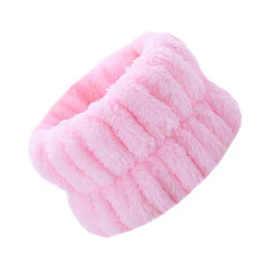 2 пары регулируемых браслетов на запястье, супервпитывающие, эластичные, для умывания лица, быстросохнущие, удобная посадка, нарукавник