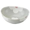 Hasamiyaki Bowl Dish Capacity Approximately 730ml Botanica Gray Microwave Safe Dishwasher Safe 25370