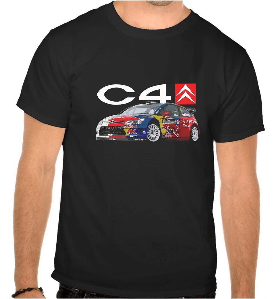CITROEN C4 CAR LOGO BLACK T-SHIRT -1116-