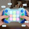 RGB Светодиодная Подсветка Игровой Пад для Детей Электронная Поп-Свет Быстрая Нажми Игровая Консоль Непоседа Антистресс Взрослые Игрушки для Снятия Стресса