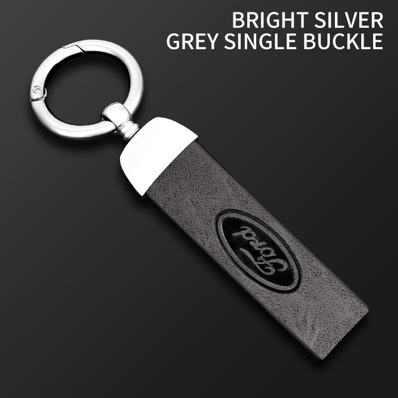 YRGW9 Fashion Personality Car Keychain Anti-loss Men Women Gift Rings For Ford Fiesta Focus mk2 mk3 Ranger Mondeo mk4 S-MAX Kuga