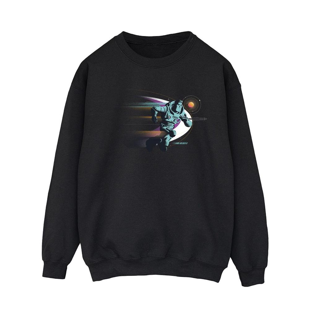 Disney Womens/Ladies Lightyear Running Buzz Sweatshirt
