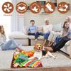 Stress Relief Sniff Feeding Mat Large Snuffle Mat for Dogs Pet Interactive Training and Slow Feeder Dog Treat Mat Dog Toys