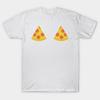 T Shirt Women Pizza Boobs T Shirt Pizza Slices Summer Time Harajuku Print Kawaii Tshirt Summer Short Sleeve Female T-Shirt Top Tee