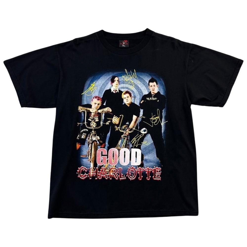 Винтажная футболка с принтом обложки альбома группы Good Charlotte 90-х 00-х Pop Punk S-5XL Унисекс