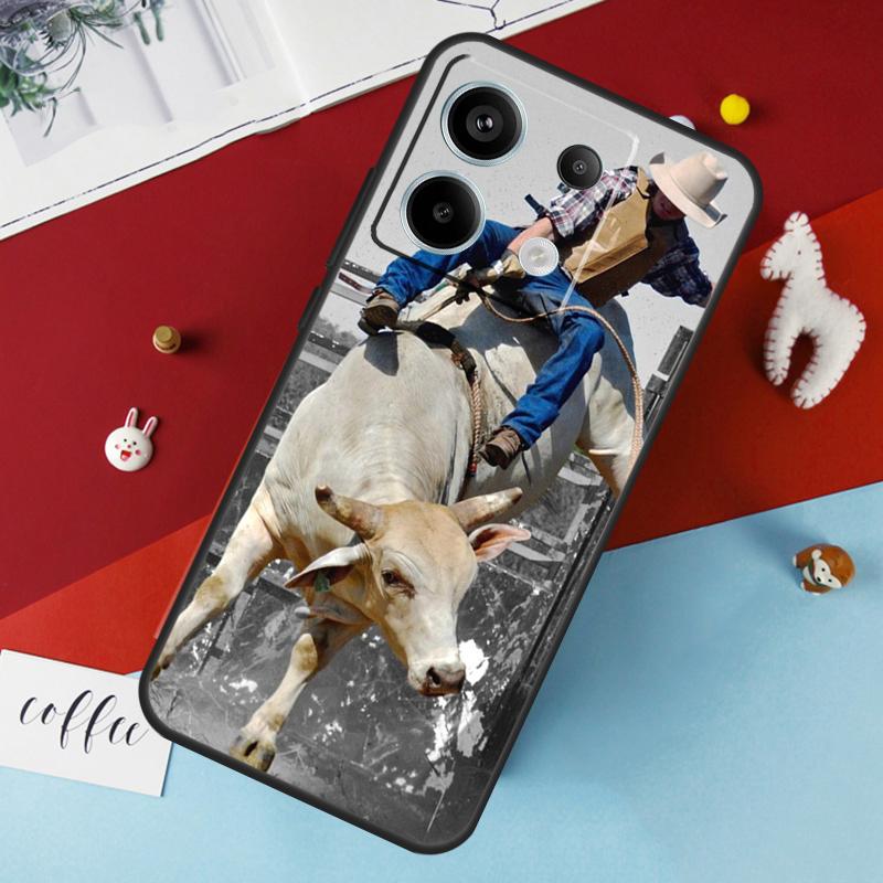 Чехол-Антистресс Бык Матадор Для Xiaomi Redmi Note 13 Pro 14 12 11 10 15 Pro Plus Redmi 10C 12C 13C 14C 15C 15 Чехол
