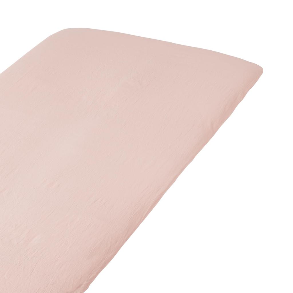 MUJI Стиранные простыни на резинке для футона, мелкие, 84232824, S, Простыня, Розовый,