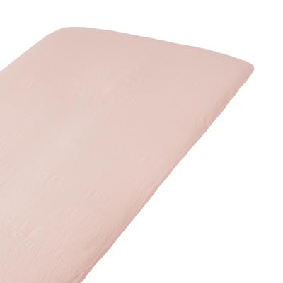 MUJI Стиранная простыня для футона и неглубокая простыня на резинке 84232824 (S) (розовый)
