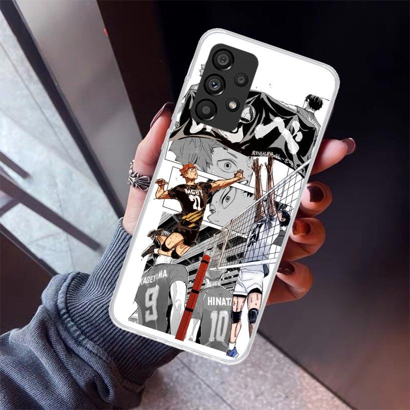 Haikyuu Oya Volleyball Anime Phone Case For Samsung Galaxy A17 A57 A37 A16 A26 A36 A56 A15 A25 A35 A55 A14 A13 A54 A53 A34 A24 A