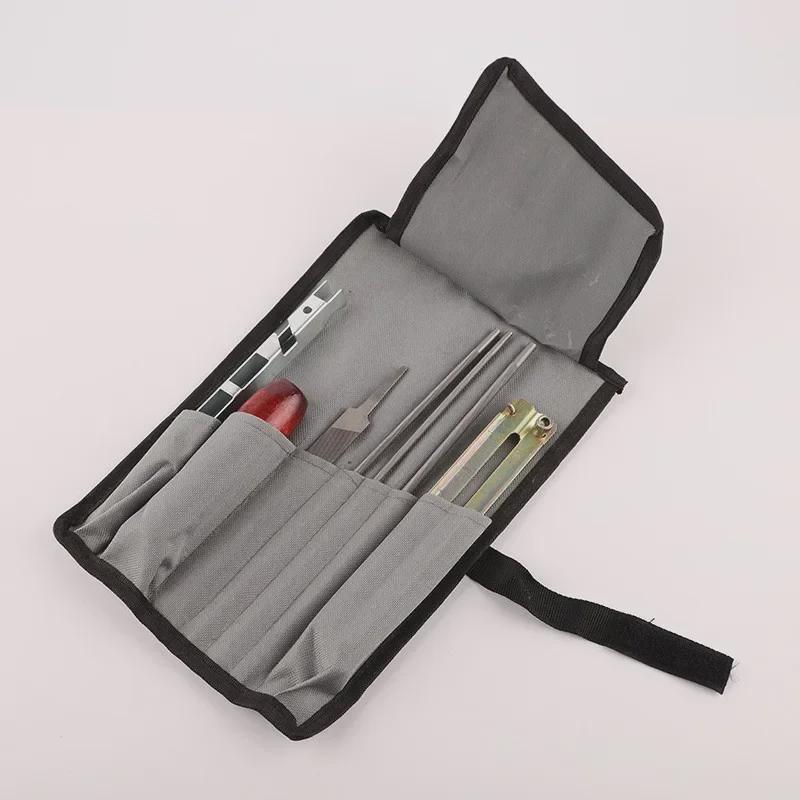 9-Piece Electric Chainsaw File Bag Set