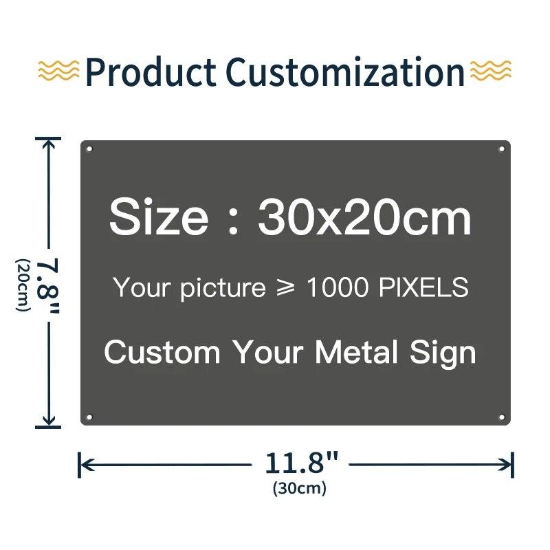 Tin Sign FastFood Pizza Hot Dog Hamburgers Ice Cream Fries Pop Corn Metal Vintage Plaque Metal Retro Plate Kitchen Wall Decor