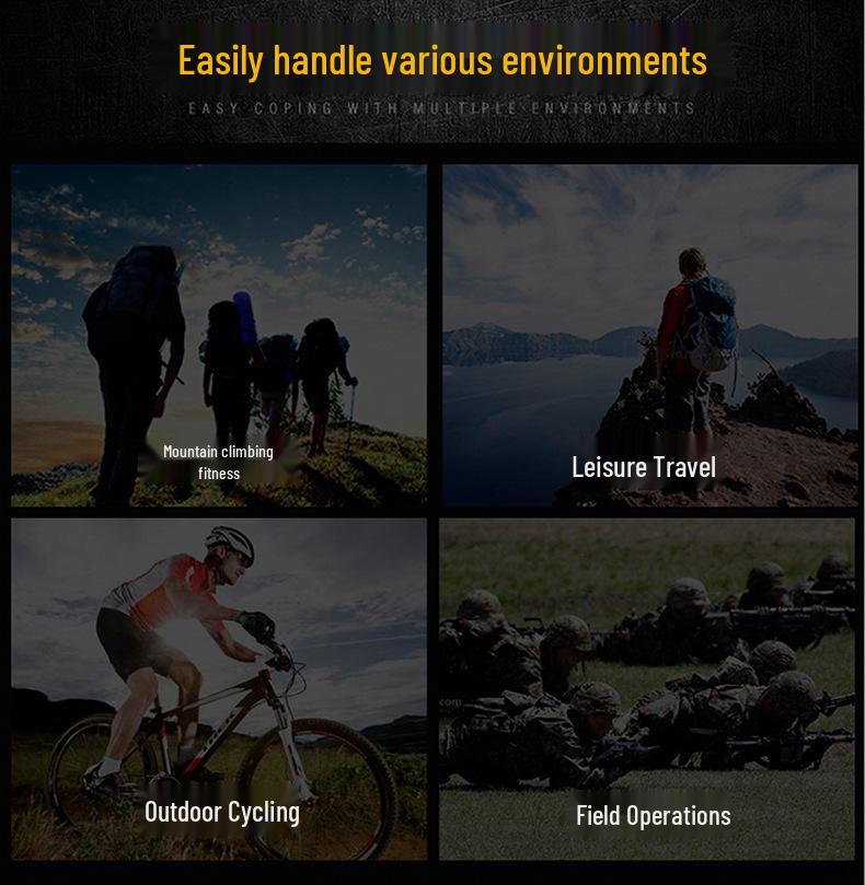 Водонепроницаемый рюкзак для рыболовных снастей: Многофункциональная наплечная сумка для использования на открытом воздухе