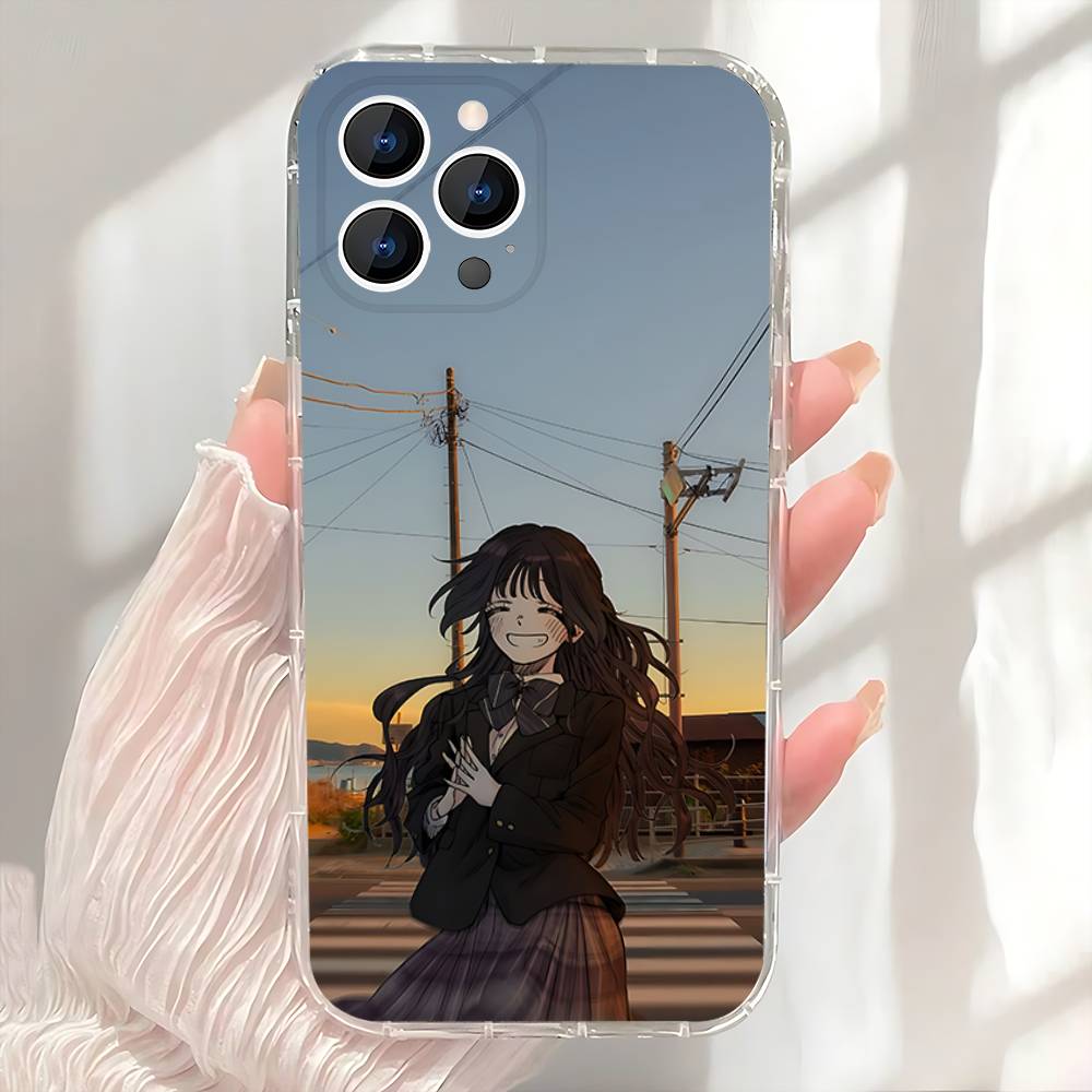 Чехол для телефона Kaoru Hana Wa Rin To Saku для iPhone 17,16,15,14,13,12,11 Pro,Max,Plus,X,XS,XR,SE4,E Mini Прозрачный Мягкий Чехол
