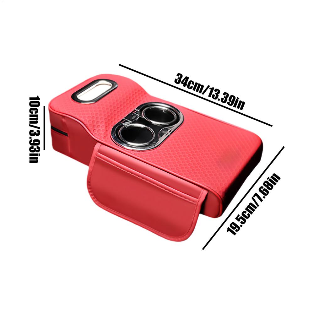 Center Console Organizer Ergonomic Long-Lasting Organization Car Console Organizer For Family Adults Men Women Automotive