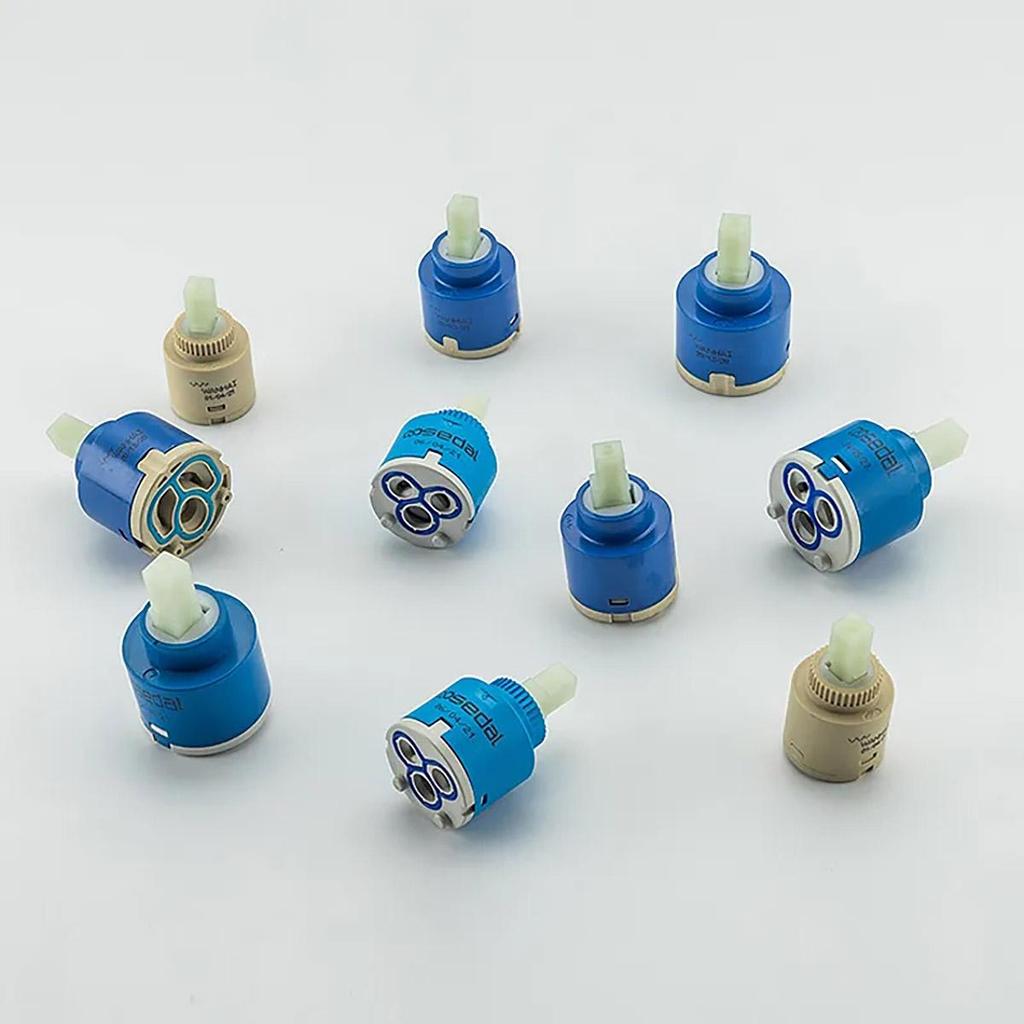 1PC Ceramic Spool Watersaving Replacement Water Mixer Tap Faucet Cartridge Kitchen Bathroom Faucet Replace Part