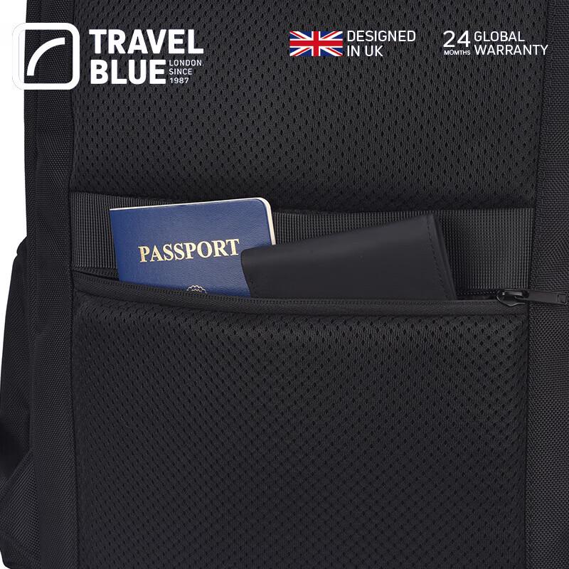 TRAVEL BLUE Бизнес-рюкзак для ноутбука для ежедневных поездок