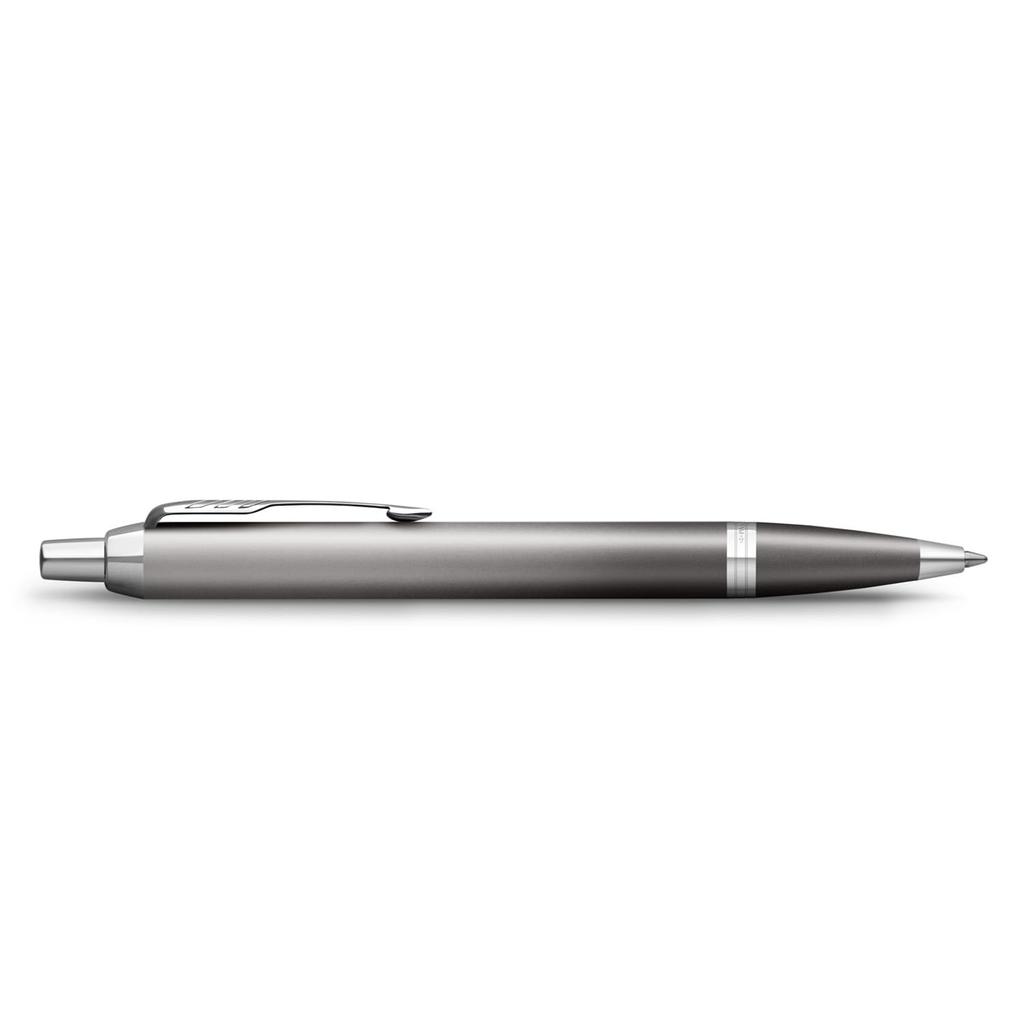 Шариковая ручка PARKER IM Writing Rituals Gray CT Medium Point Подарочная коробка Подарочный люкс Обычный импортный продукт 2203918 На масляной основе