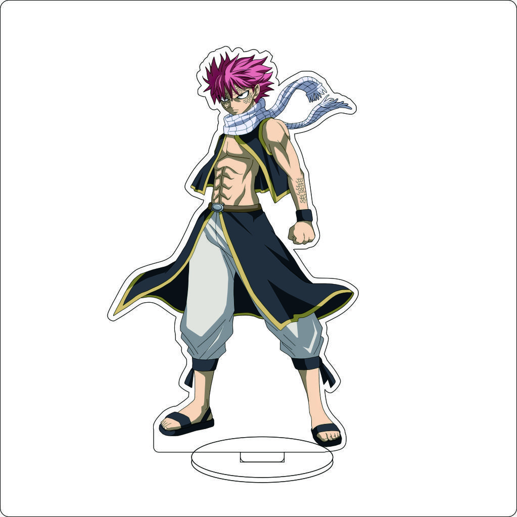 16 см Аниме FAIRY TAIL Акриловая подставка-украшение Жерар Фернандес Грей Фуллбастер Мираджейн Штраус Фигурка-подставка Хэллоуинские подарки