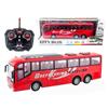 1/30 RC Bus Electric Simulation RC Car with Light Bus Model 27Mhz Radio Remote Control Machine Children's Toys Suitable for Boys Gift Collectibles