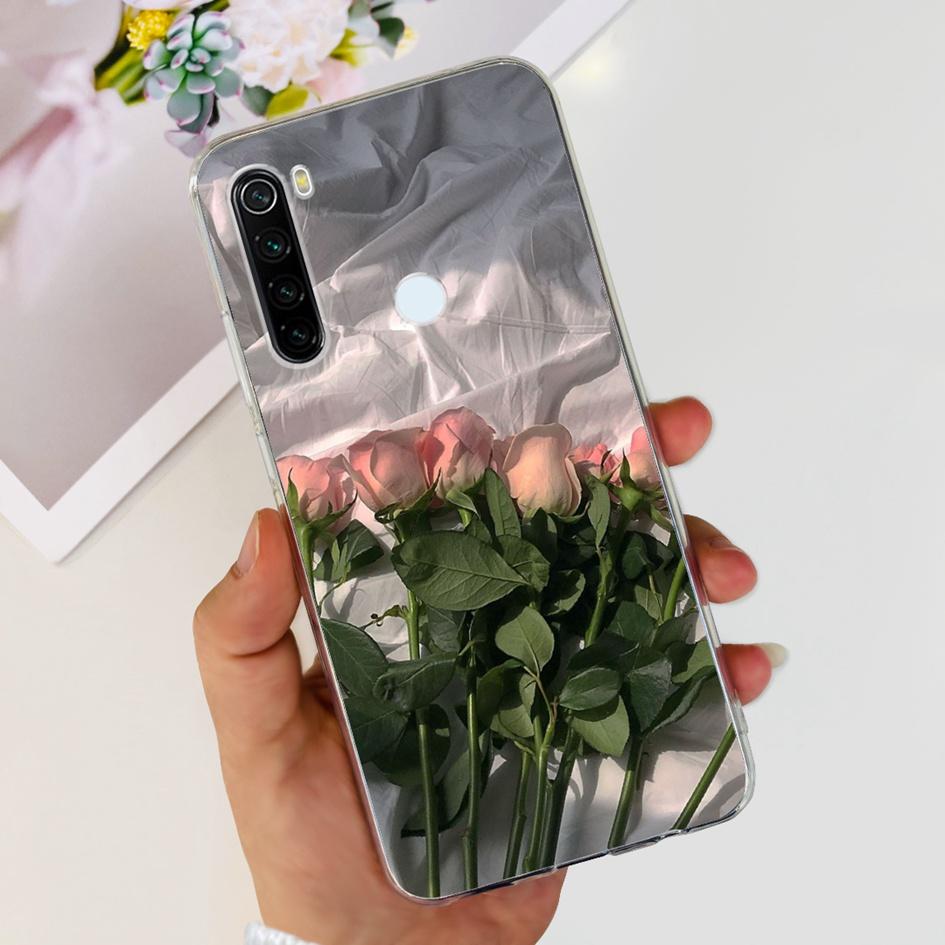 Для Xiaomi Redmi Note 8 Чехол Милый Мультяшный Мягкий Силиконовый Чехлы Для Телефона Для Xiaomi Redmi Note 8T 8 t Чехол На Redmi Note8 Задняя Крышка