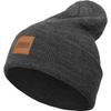 Urban Classics - PATCH LONG BEANIE Charcoal