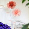 3D Large Gauze Poppy Flower 50cm Big Silk Mesh Flower Artificial Flower  Stage Setting