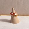 Cute Elastic Pearl Bohemia Love Heart Flower Party Jewelry Women Ring Finger Ring Set Beaded Rings