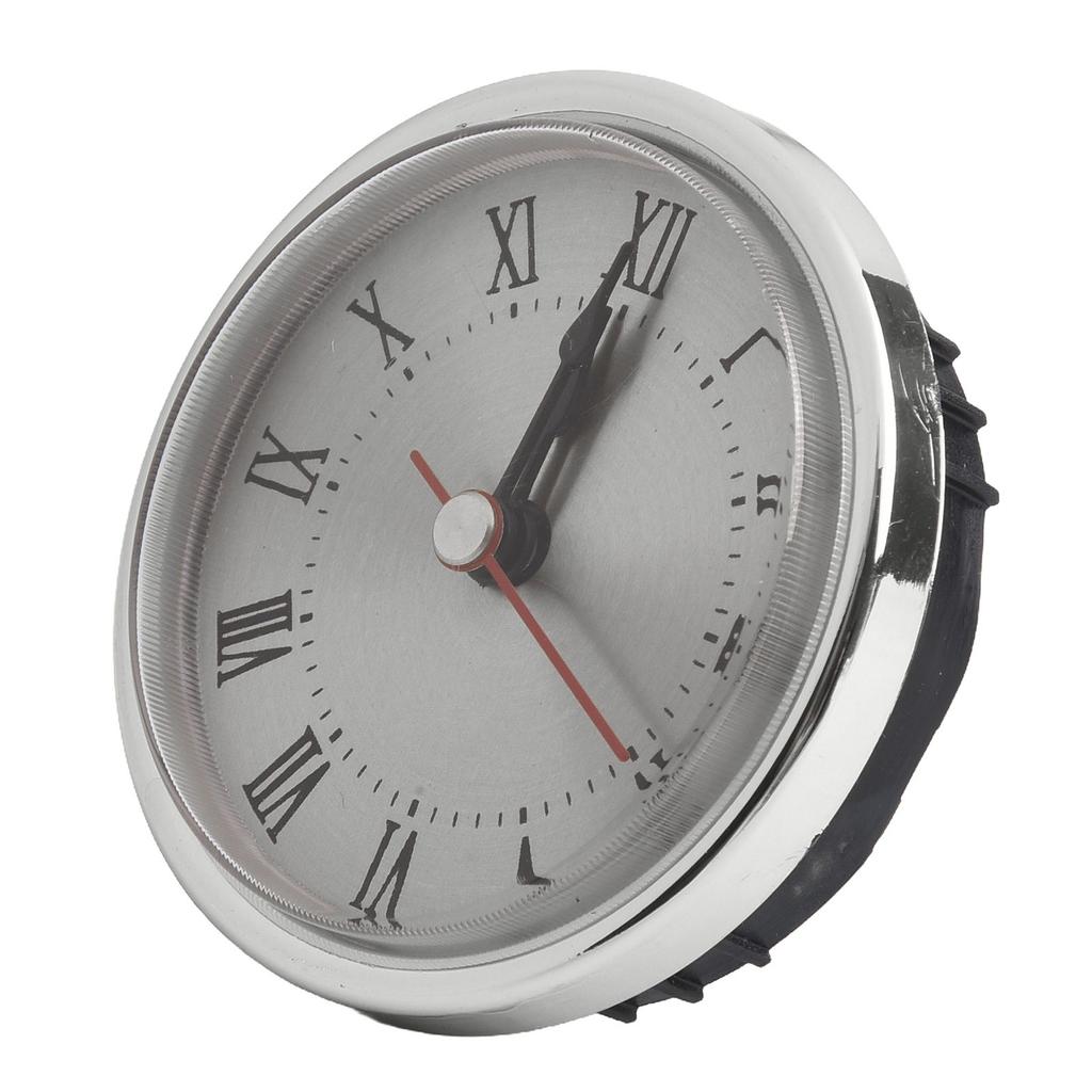 Серебристый часовой вкладыш с римскими цифрами, диаметр 65 мм, запасная часть, аксессуар для DIY