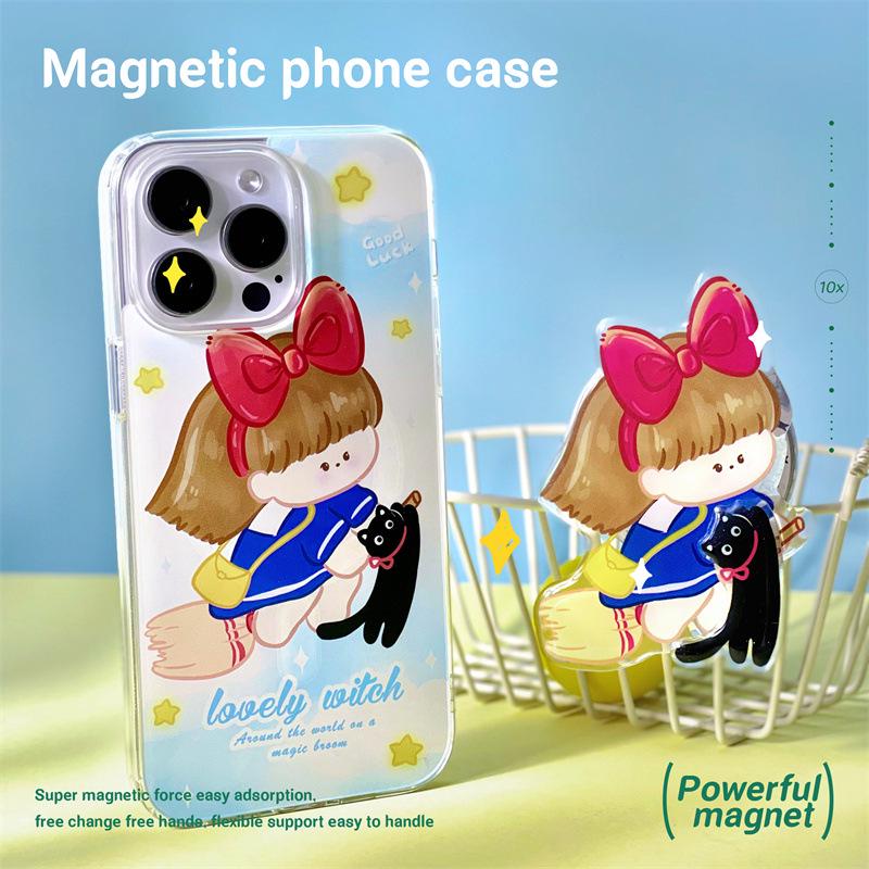 Zhitai Магнитный чехол-подставка для телефона iPhone 16 Pro Max для iPhone 12/13/14/15