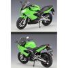 Welly 1:10 Scale Kawasaki Ninja 650R Alloy Motorcycle Model Diecasts Metal Toy Vehicles Motorcycle Model High Simulation Collection Childrens Gifts