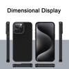 IPAKY For iPhone 13 Pro TPU Case Carbon Fiber Texture Protective Phone Cover