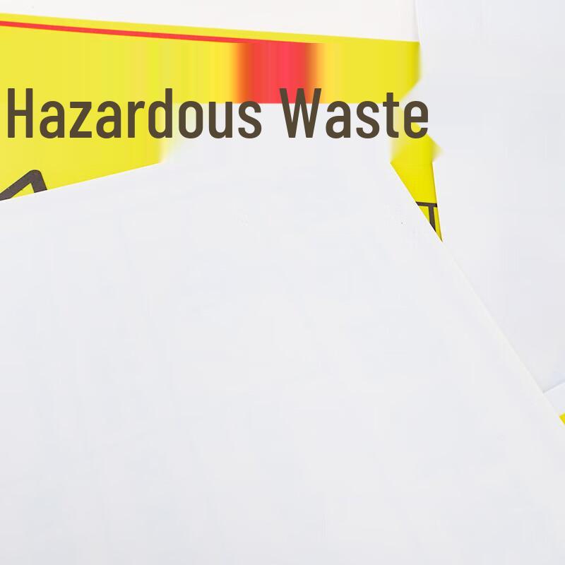 Haishidike Hazardous Waste Warning Sign