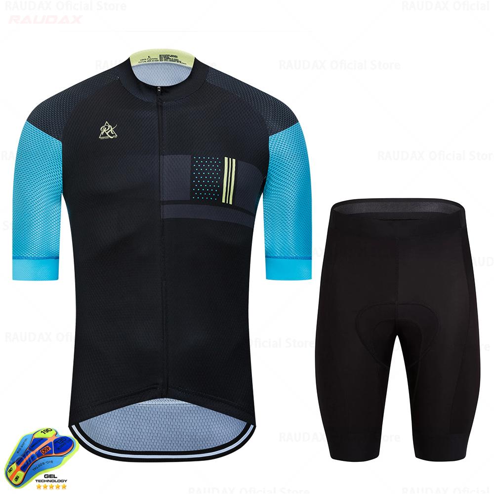 Gobikeful Raphaful Комплекты джерси с коротким рукавом Ropa Ciclismo Hombre Костюм для триатлона с лямками Велосипедная форма 2026 Лето Дышащий костюм для велоспорта Комплект