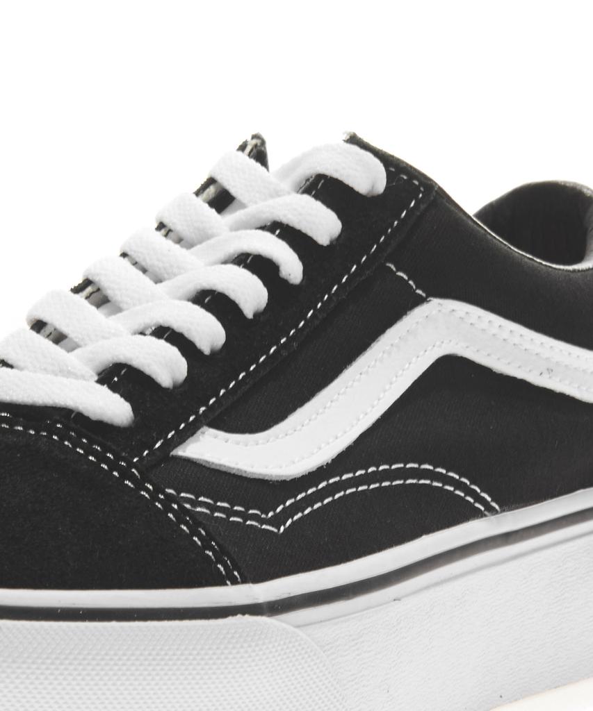 Vans Old School на платформе - Черные:Белый / Vn0A3B3Uy281