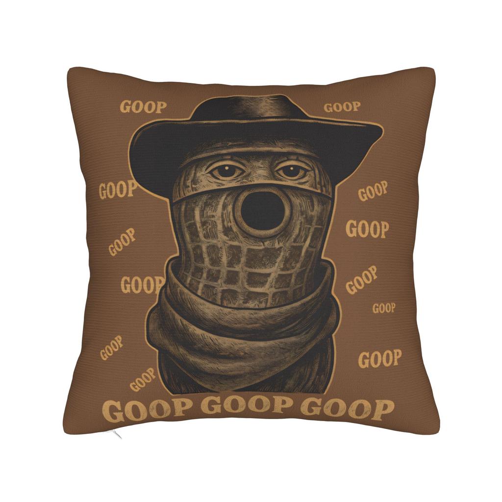 Pillow Case Funny The Burnt Peanut GOOP Bungulator Design Pillow Cover For Sofa Couch Bed Living Room Cute Funny Pillowcases