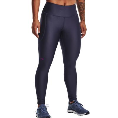 Under Armour Леггинсы HeatGear с нескользящим поясом, женские фиолетовые леггинсы