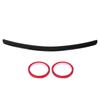 Glossy Black for AMG Style Trunk Lid Spoiler Fit for MercedesBenz CClass C204 Coupe 20112014