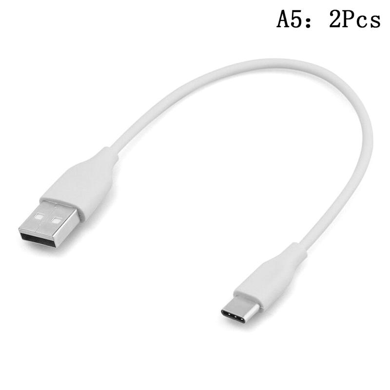 Короткий 20 см Usb-C Usb 2.0 Тип C Мужской к 2.0 Тип A Мужской кабель для передачи данных и зарядки