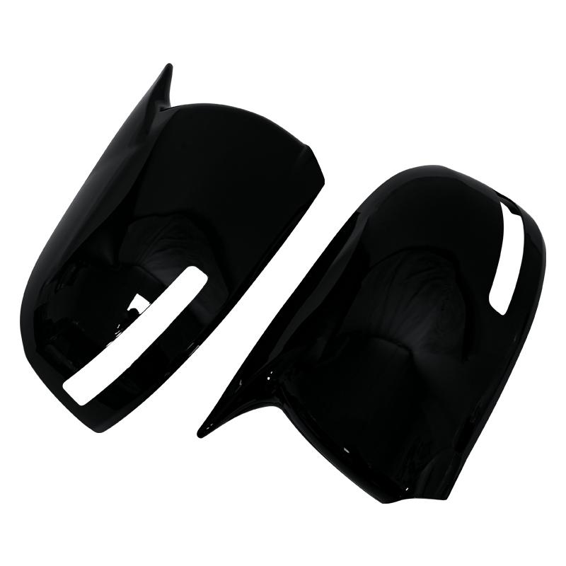 Накладки на зеркала заднего вида и боковые зеркала автомобиля, глянцево-черные, для Mitsubishi, для ASX, для Outlander 2013-2018, левая и правая
