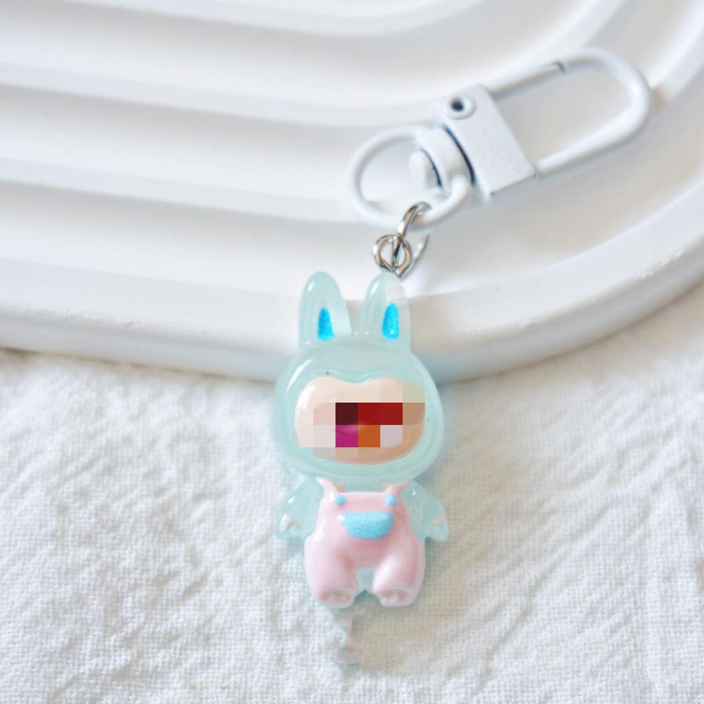Оригинальный брелок-подвеска в виде куклы-эльфа из мультфильма Лабубу - милый подарочный брелок-подвеска
