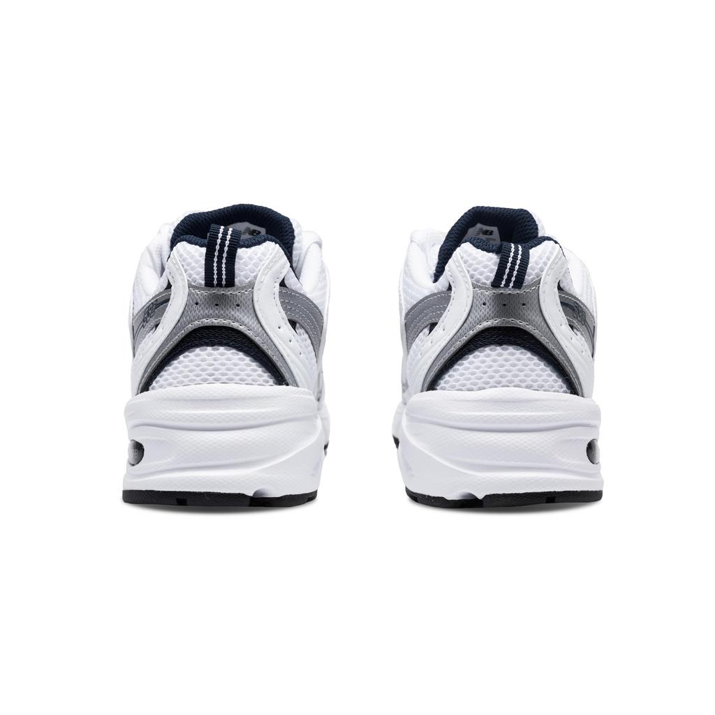 New Balance NB 530 Нескользящие, Износостойкие, Дышащие Низкие Беговые Кроссовки Унисекс Серебристые MR530SG(Команда348-)