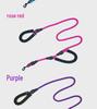 Double Handle Reflective Large Dog Leash with Logo